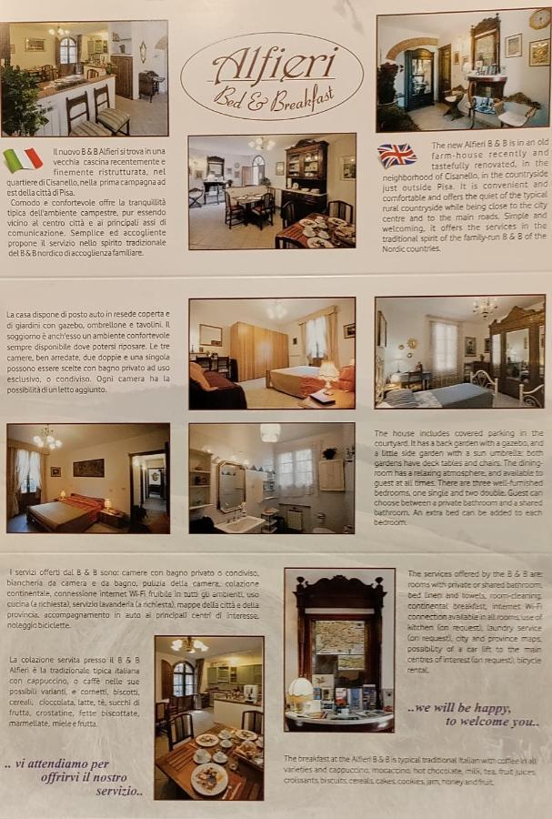 Alfieri Bed & Breakfast 比萨 外观 照片